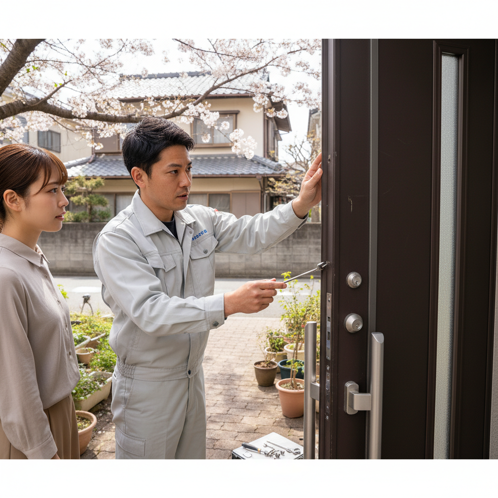 練馬区富士見台でのドアクローザー修理・交換：原因と対策