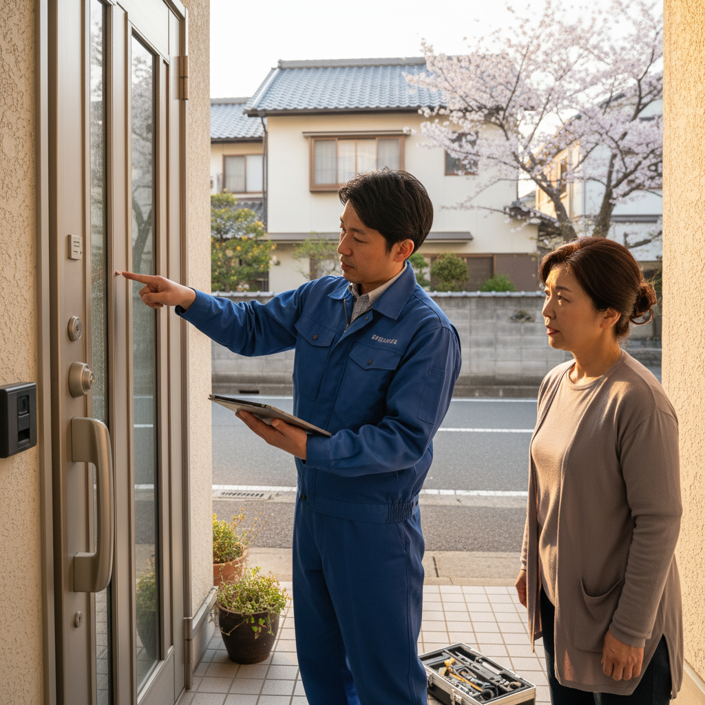 練馬区南田中でのドアクローザー修理・交換：症状と原因を解説