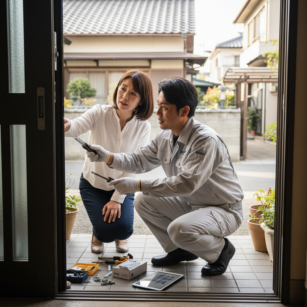 大田区大森西でのドアクローザー修理・交換：原因と自分でできること