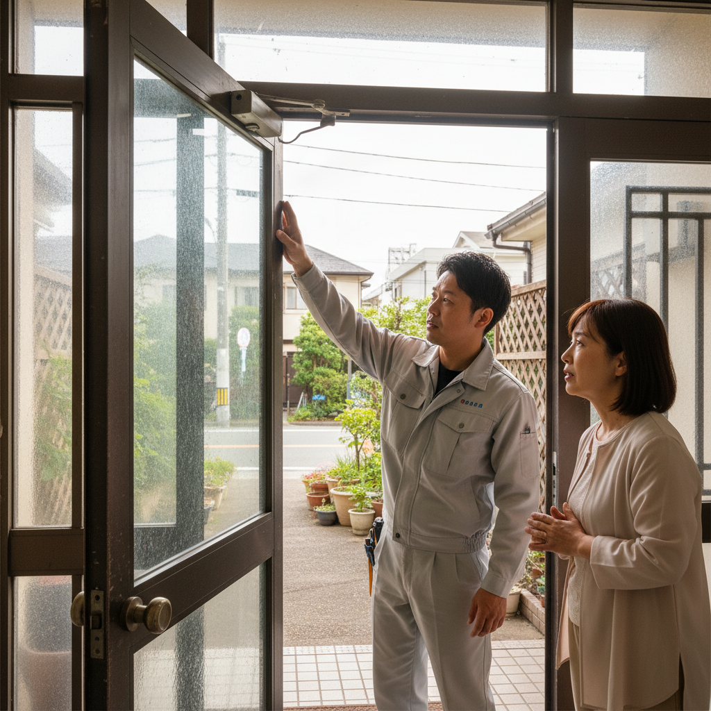 大田区大森東 ドアクローザー交換が必要な状態とは?修理・交換のサイン