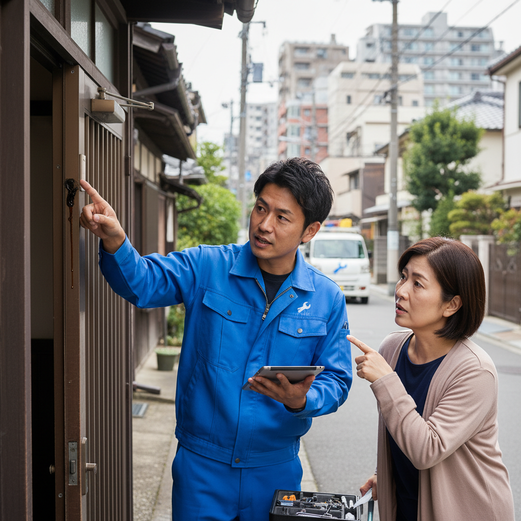 大田区 蒲田本町｜ドアクローザー修理・交換が必要なサインとは？