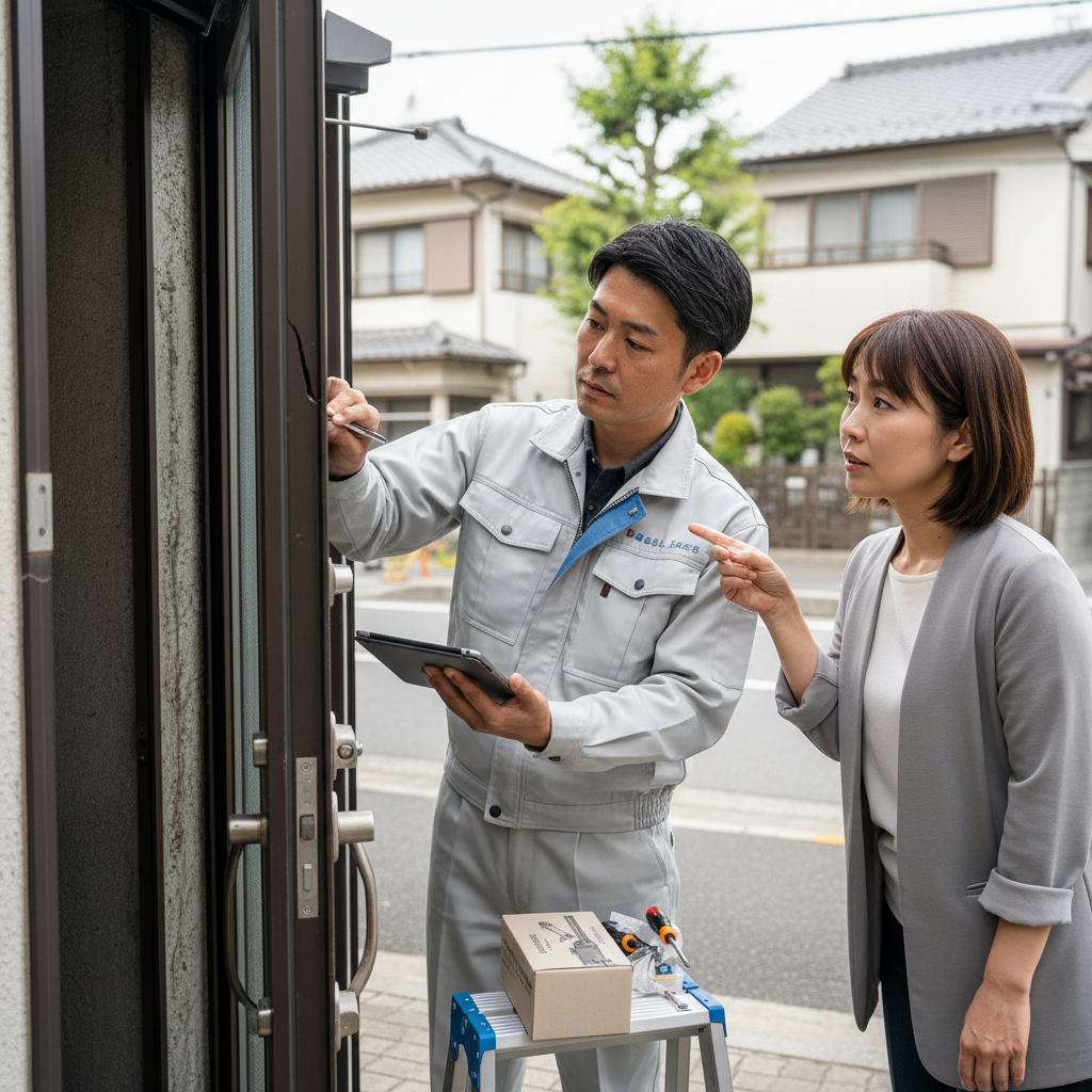 大田区下丸子 ドアクローザー交換：原因と修理の重要ポイント