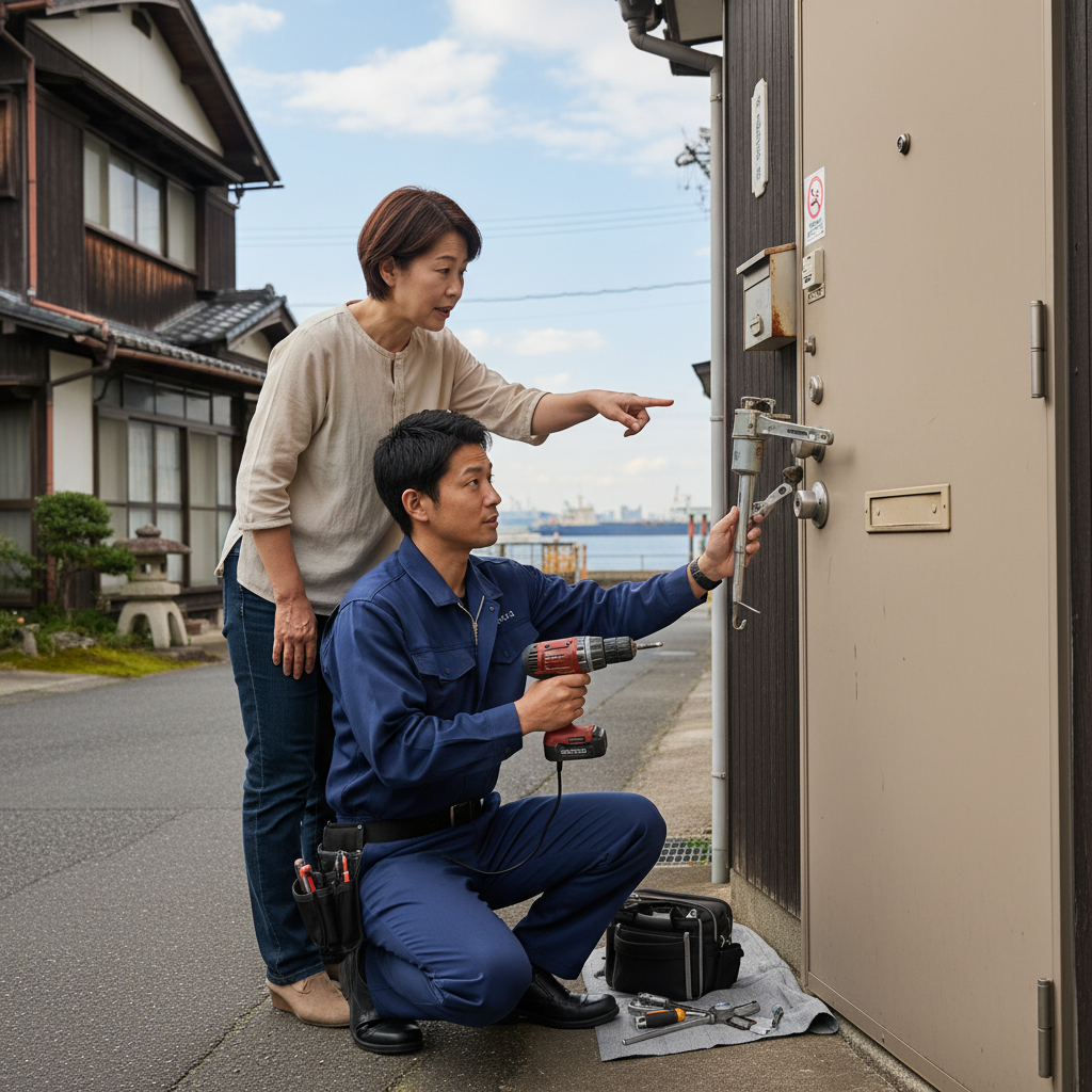 大田区城南島でドアクローザー修理・交換が必要な理由