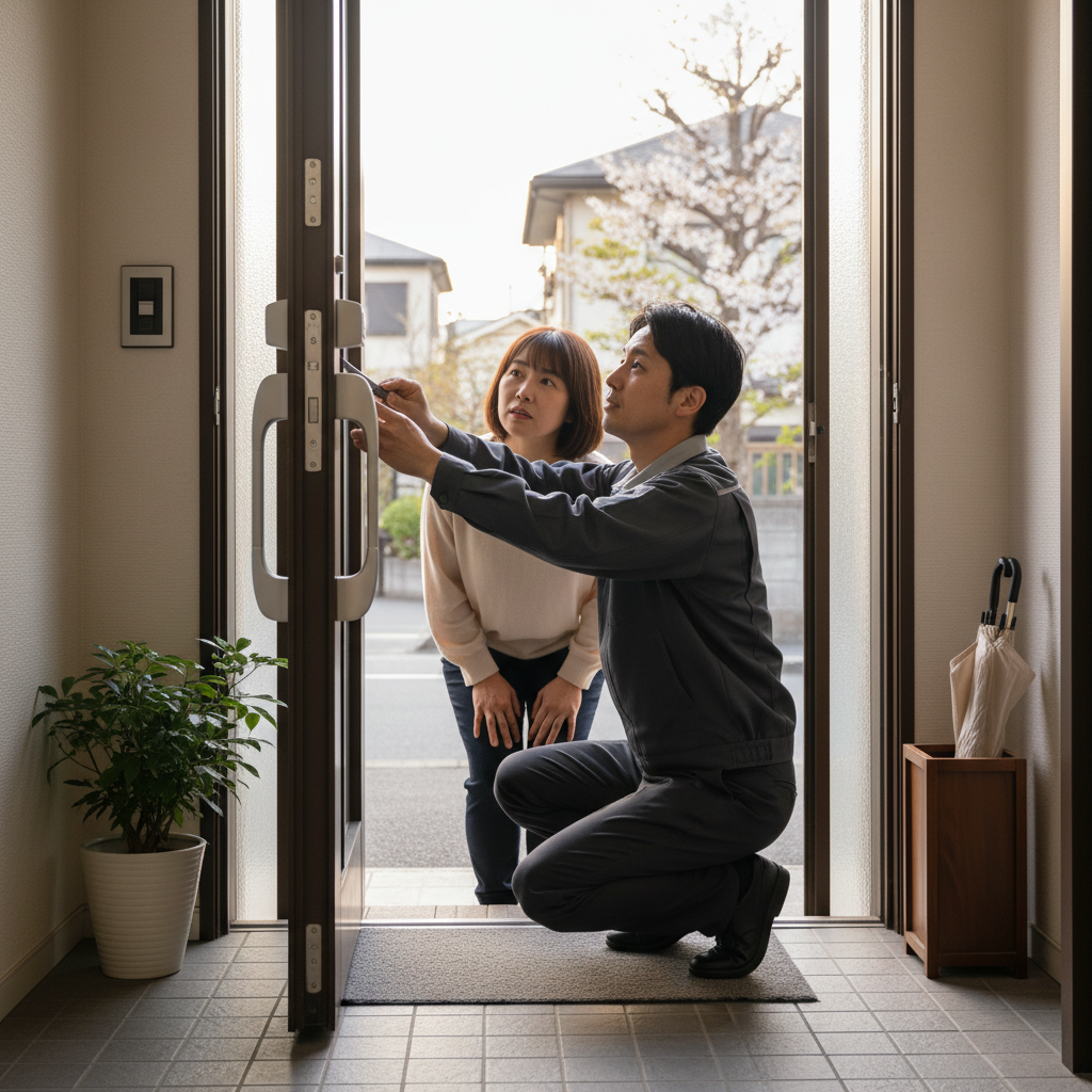 大田区西馬込のドアクローザー交換｜原因と修理のタイミング