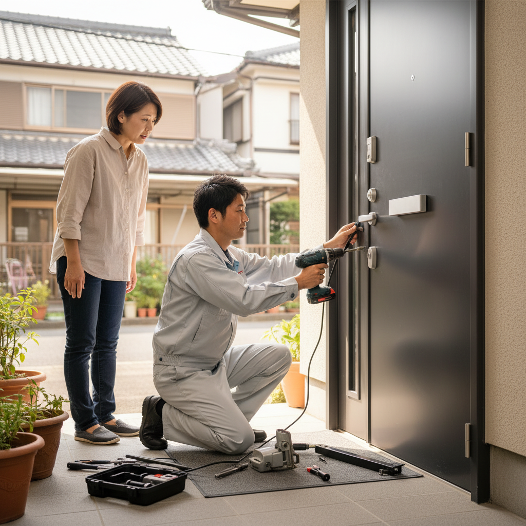 大田区東馬込でのドアクローザー修理・交換：原因と対策