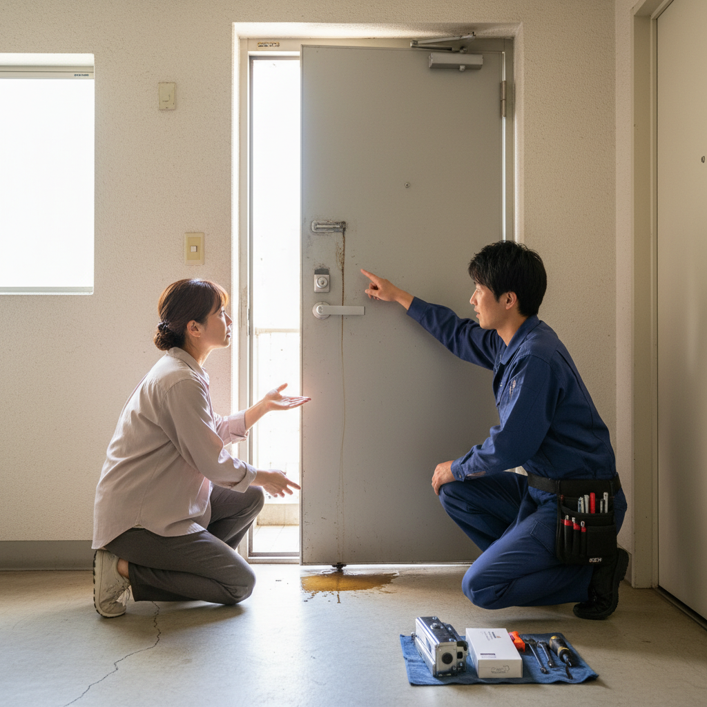 大田区平和島でドアクローザー修理・交換が必要なケースとは？