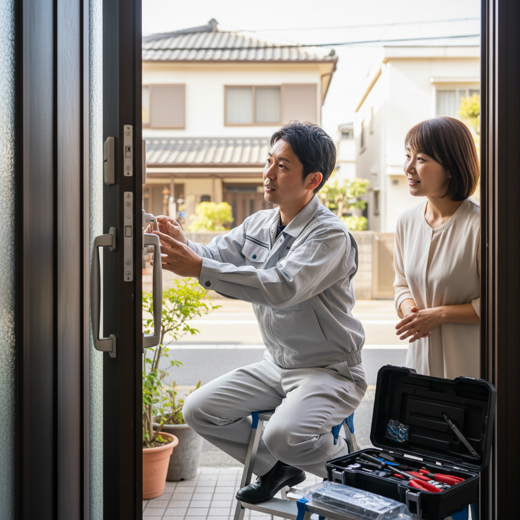 大田区本羽田でドアクローザー修理・交換！よくある原因と対策