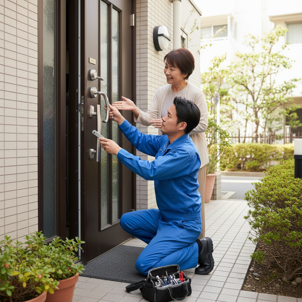 大田区南千束でドアクローザー交換!知っておくべき原因と対策