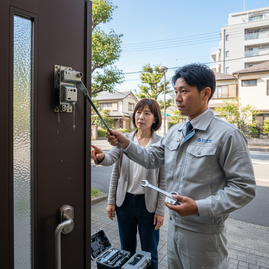 世田谷区上馬で多いドアクローザー修理・交換の理由と対策