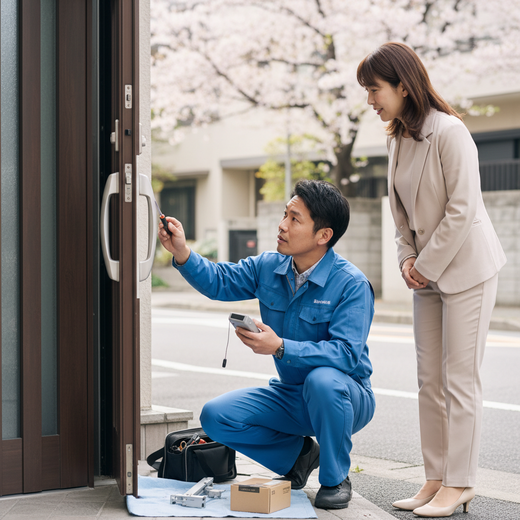 世田谷区三軒茶屋で安心!ドアクローザー修理・交換の最重要ポイント