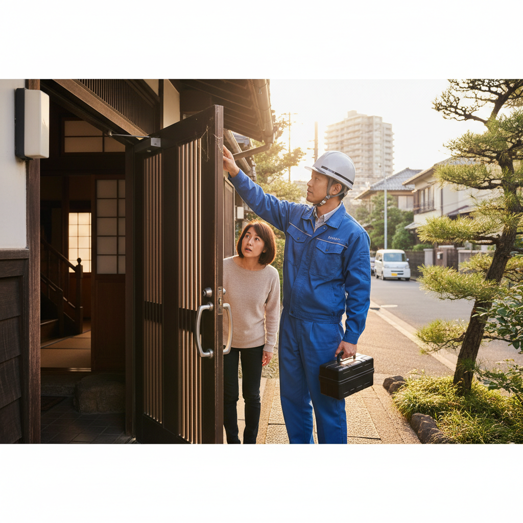 世田谷区玉川でドアクローザー修理・交換が必要な理由と原因