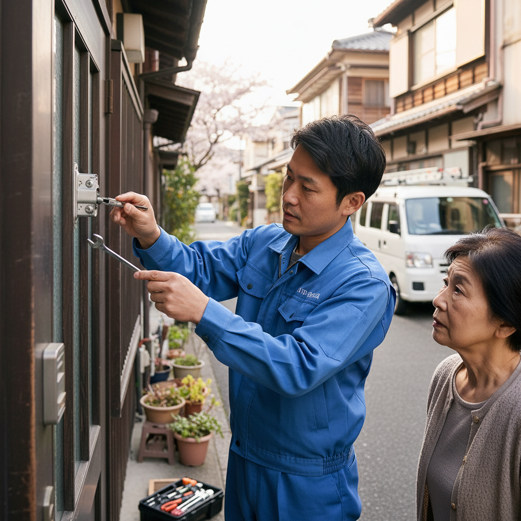 世田谷区代田でドアクローザー交換!原因と修理のポイント
