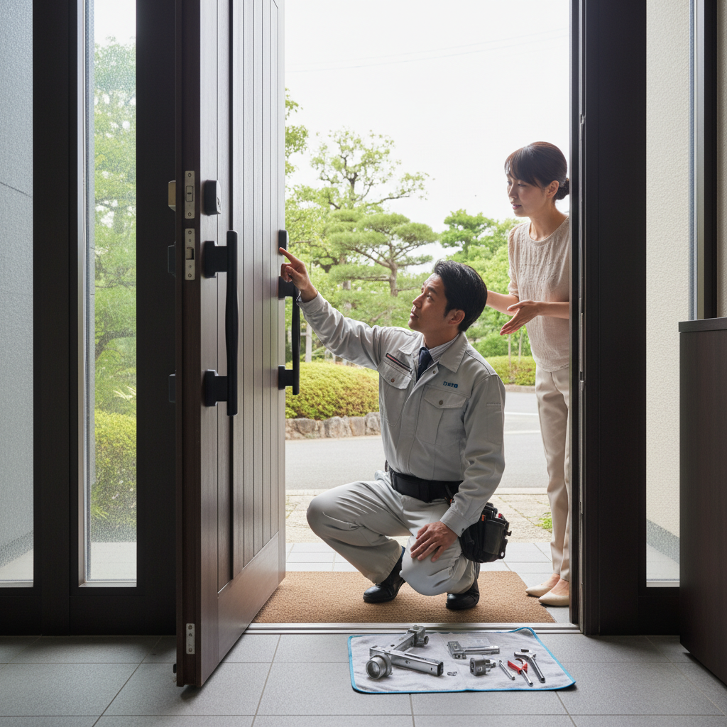 世田谷区深沢でドアクローザー修理・交換が必要な理由と症状