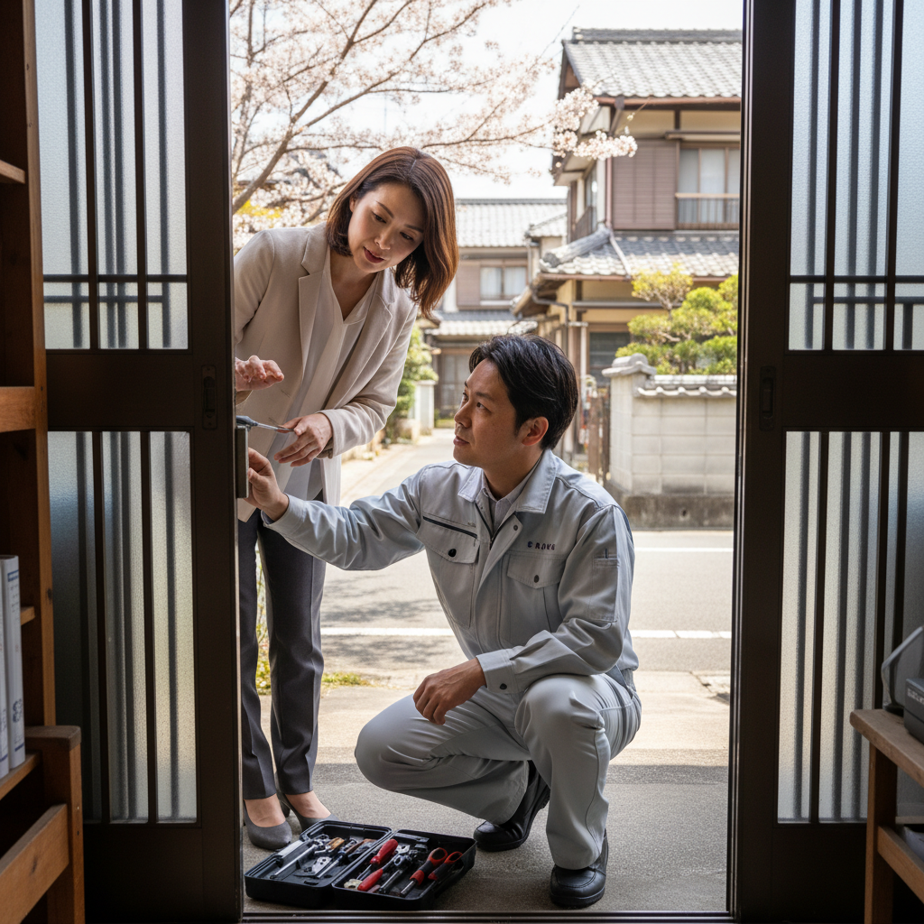 世田谷区 砧のドアクローザー修理・交換：原因と対策