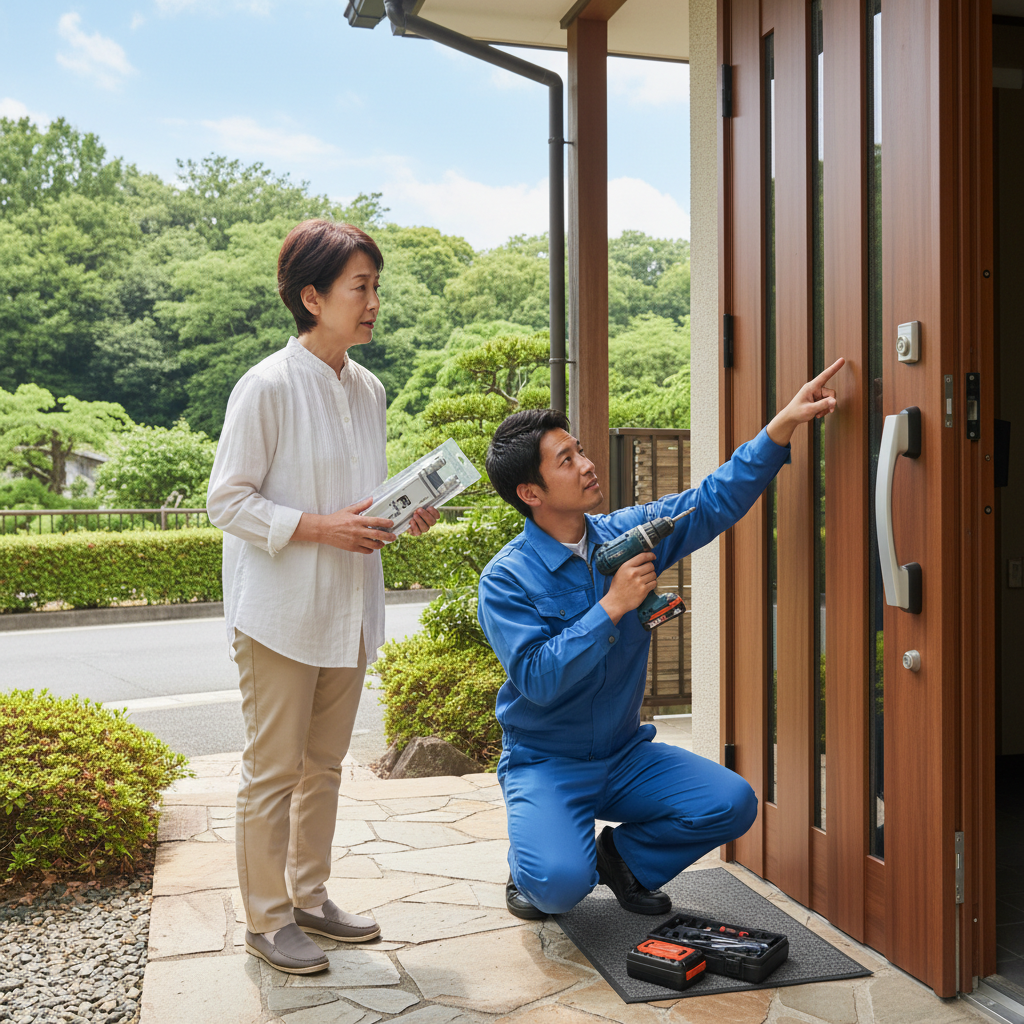 世田谷区砧公園でのドアクローザー修理・交換：原因と対策