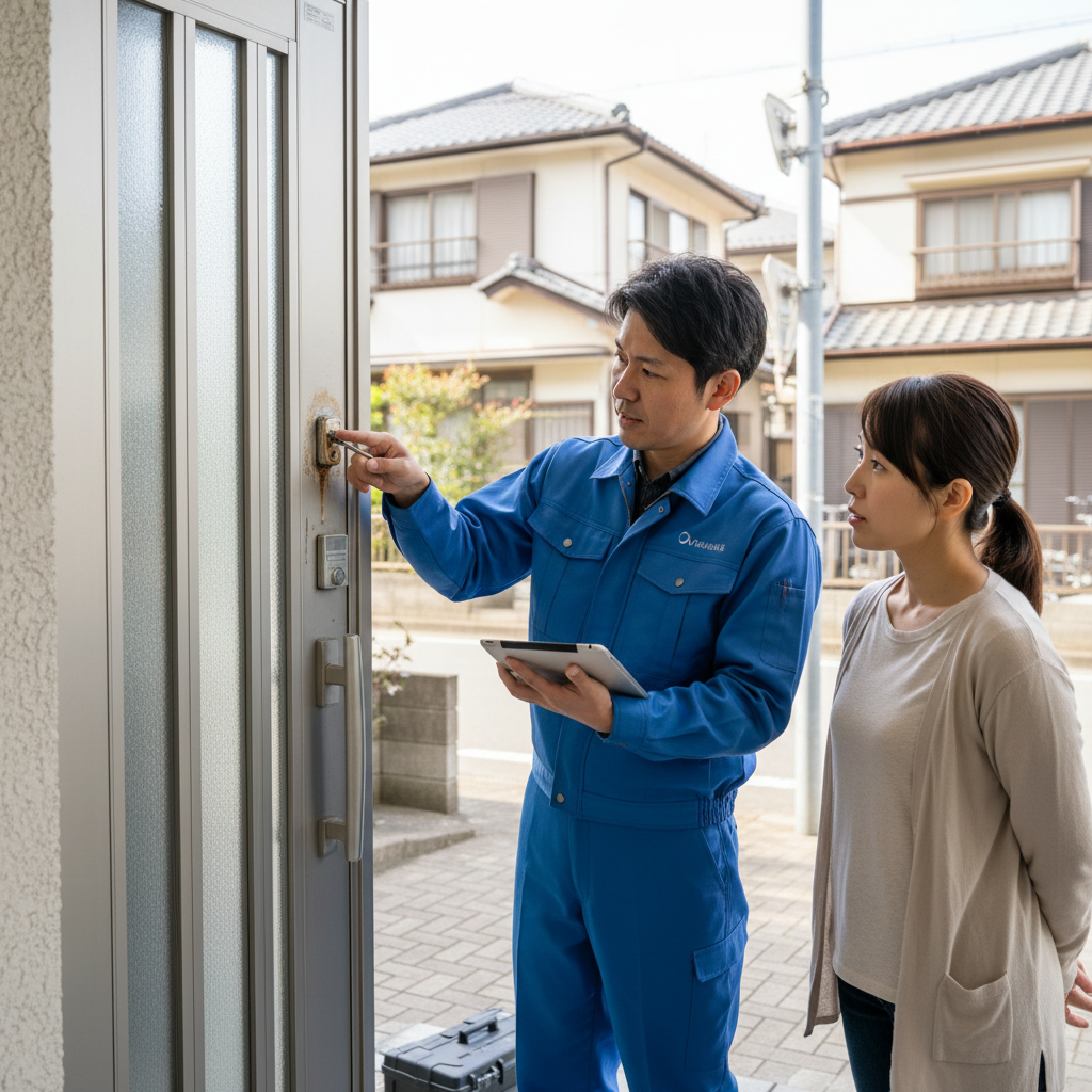 世田谷区喜多見で多いドアクローザー修理・交換の理由