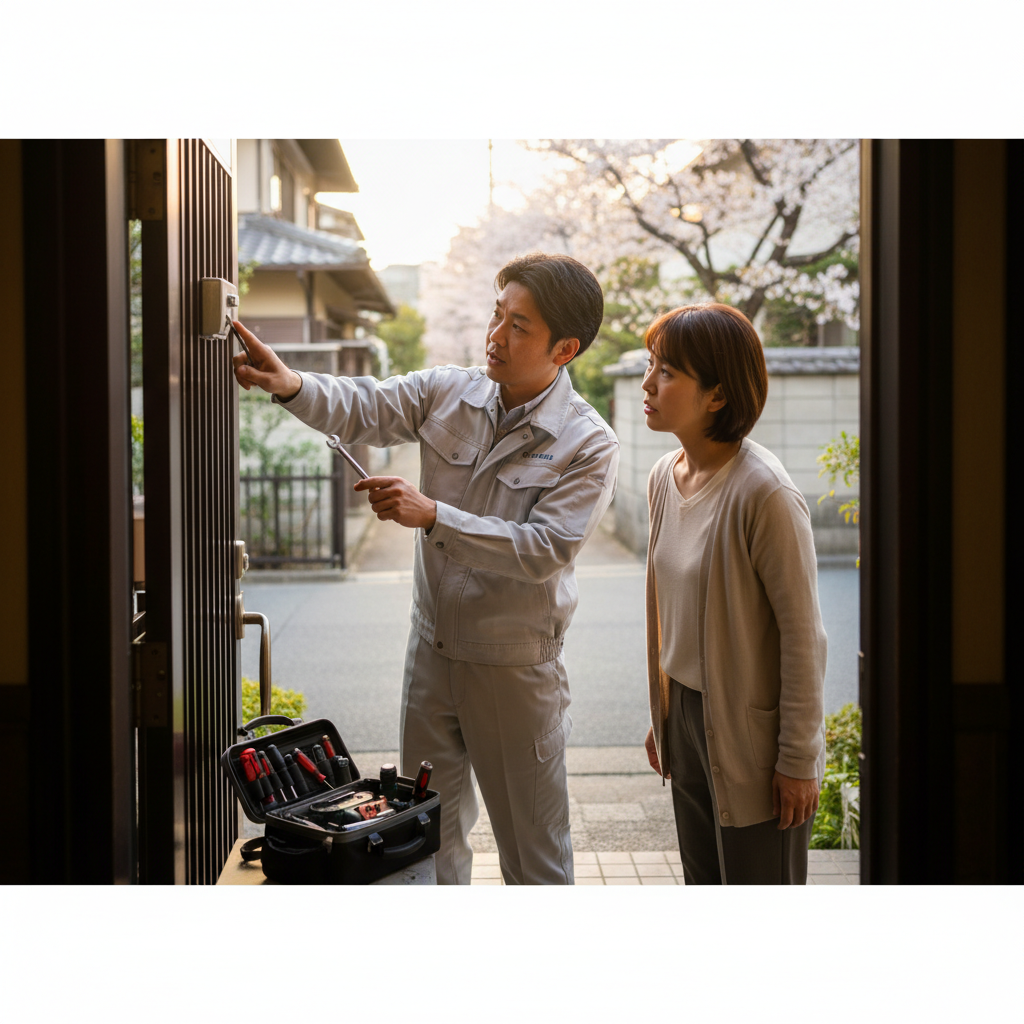 世田谷区上祖師谷のドアクローザー修理・交換|原因と対策