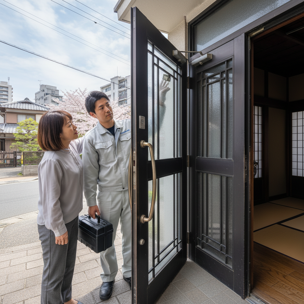 世田谷区玉川台でドアクローザー修理・交換が必要な理由と症状