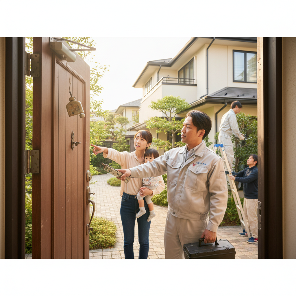 世田谷区玉川田園調布でドアクローザー修理・交換が必要な理由