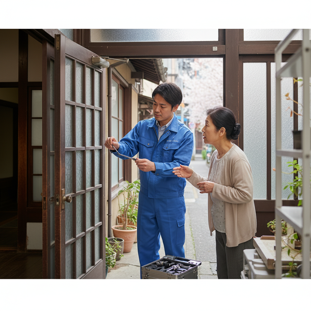 中野区江古田で考えるドアクローザー修理・交換の重要性