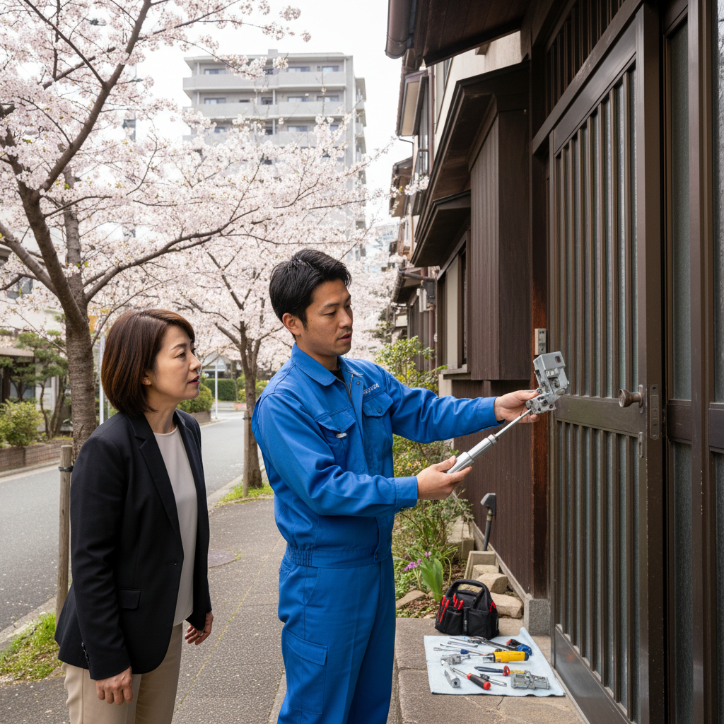 中野区白鷺のドアクローザー交換、原因と症状を徹底解説