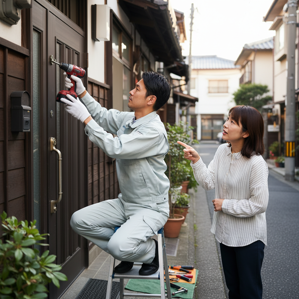 中野区新井のドアクローザー交換:原因と緊急時の対応