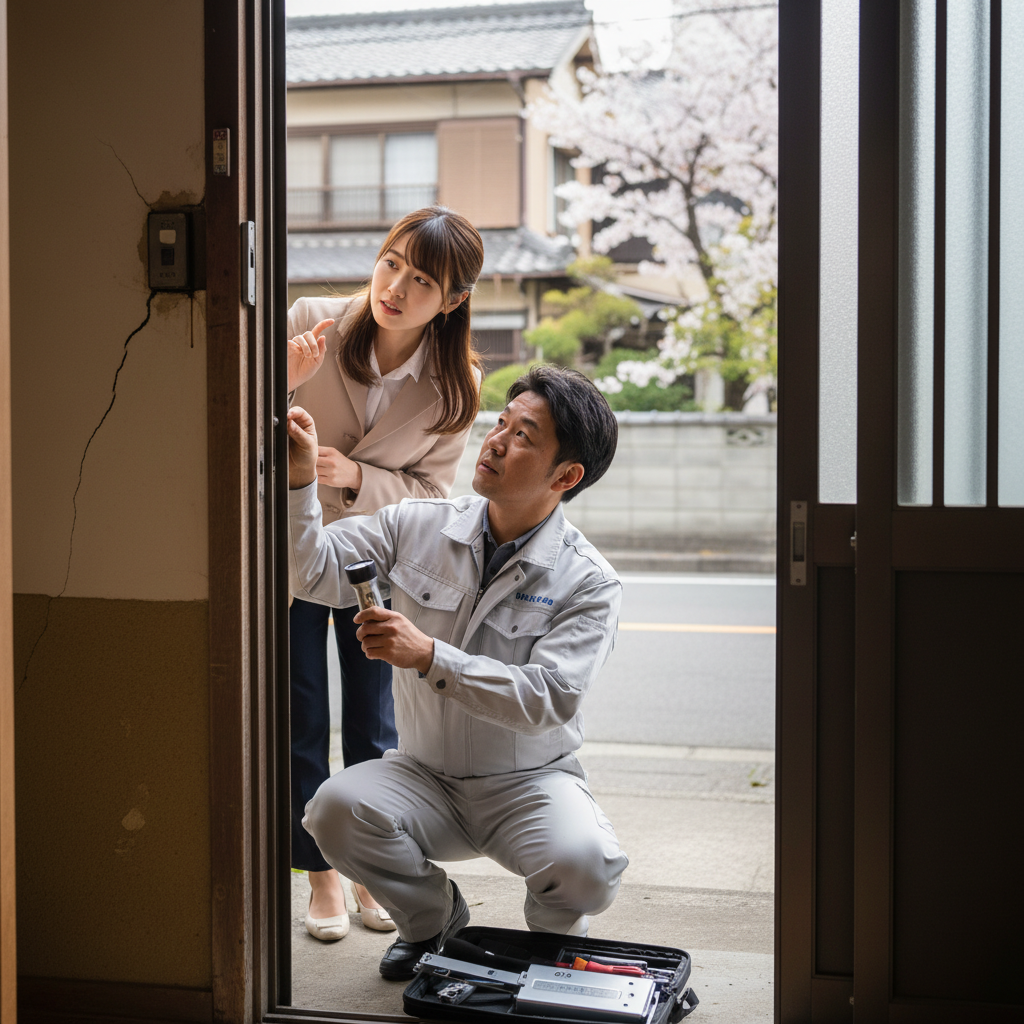 中野区若宮でドアクローザー修理・交換が必要な理由と症状