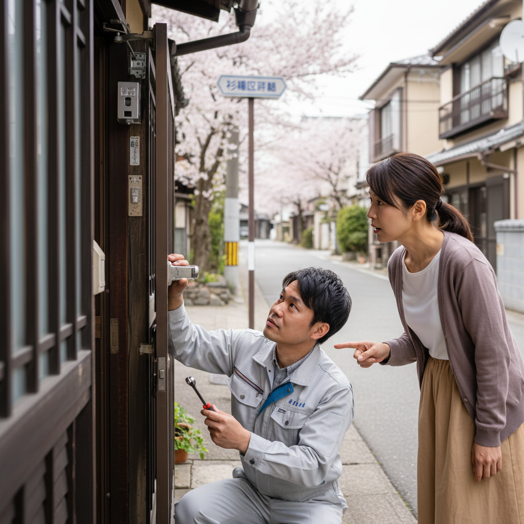 杉並区荻窪でドアクローザー交換!原因と最適な修理方法