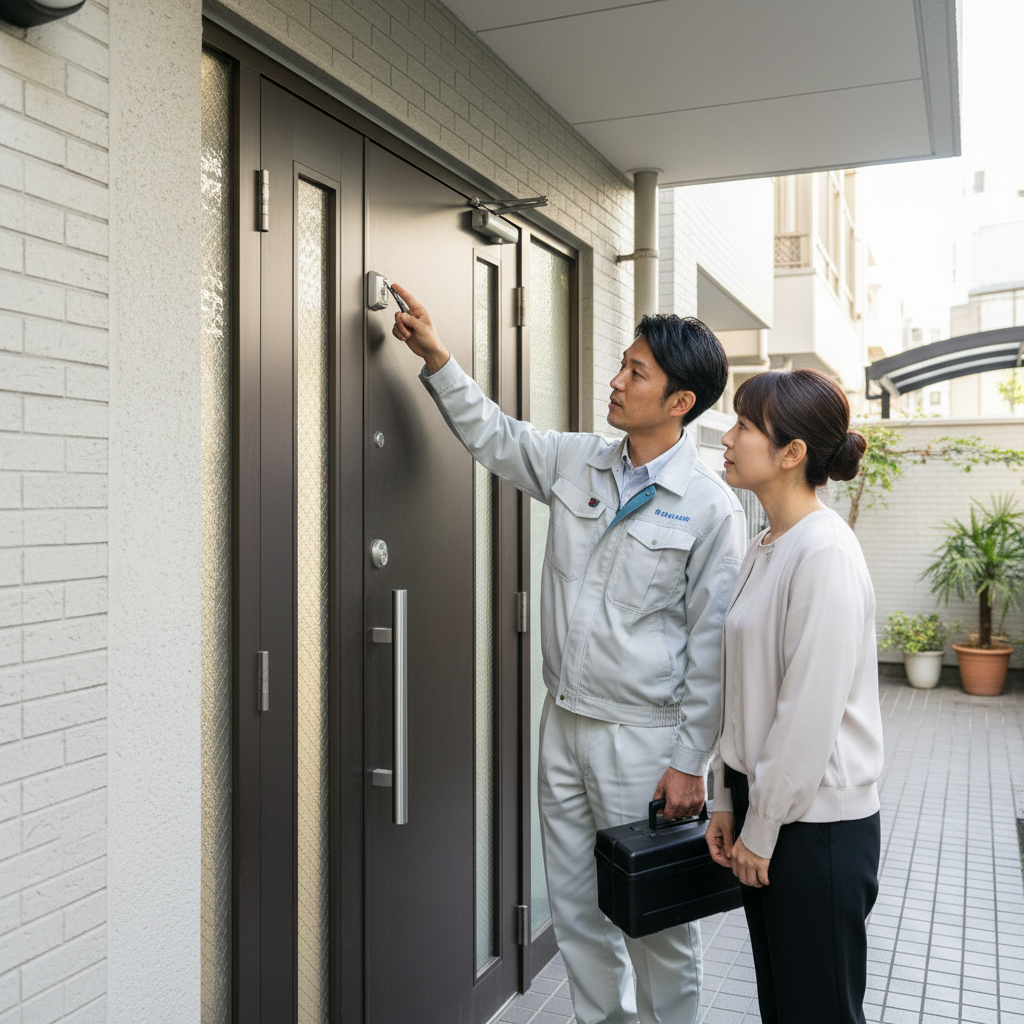 杉並区上高井戸のドアクローザー交換|原因と修理・交換の判断基準