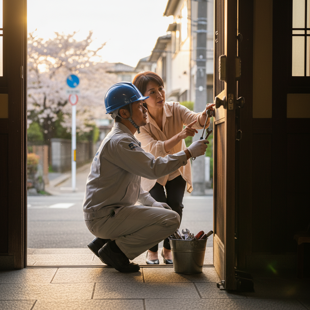 杉並区下高井戸|ドアクローザー交換・修理が必要な理由と症状