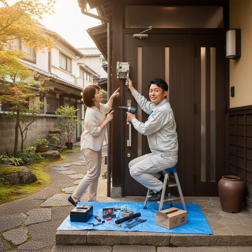 杉並区西荻北で安心のドアクローザー修理・交換