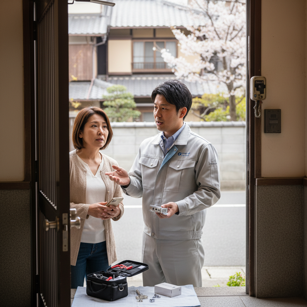 杉並区西荻南でドアクローザー交換！原因と最適な修理方法