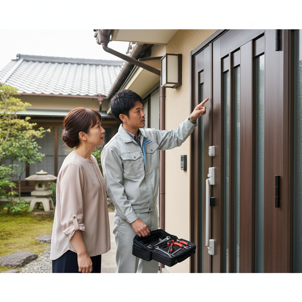 杉並区宮前でのドアクローザー修理・交換：原因と対策