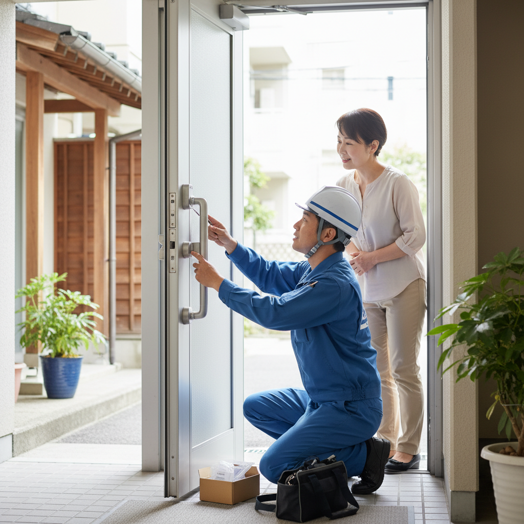 江戸川区平井で安心!ドアクローザー修理・交換の最重要ポイント