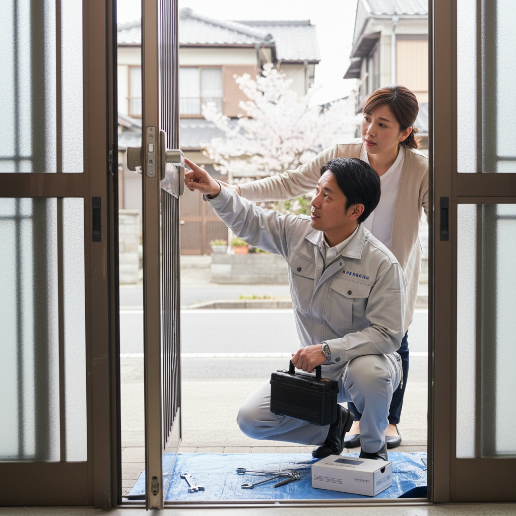 板橋区大山西町でドアクローザー修理・交換が必要な理由と症状
