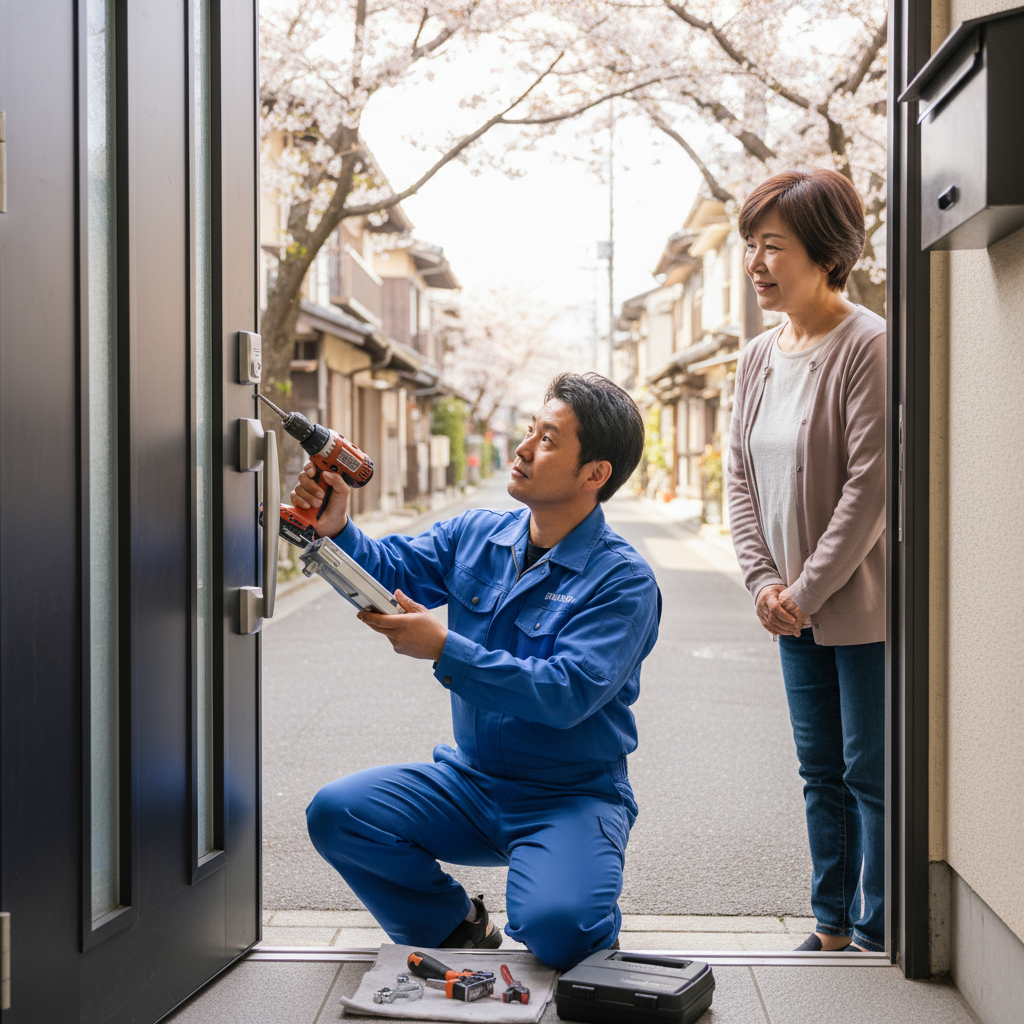 板橋区大山金井町でのドアクローザー修理・交換:最重要ポイント