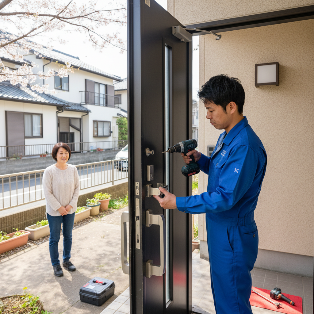 板橋区志村でのドアクローザー交換：原因と自分でできること