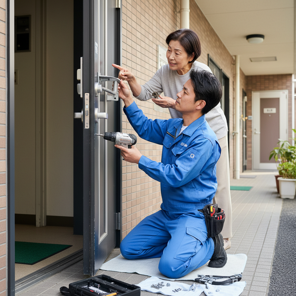 板橋区高島平のドアクローザー交換!よくある原因と対策