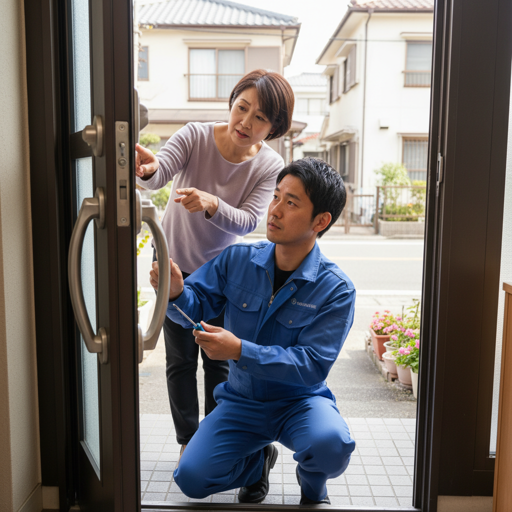 板橋区小茂根でのドアクローザー修理・交換:原因と放置するリスク