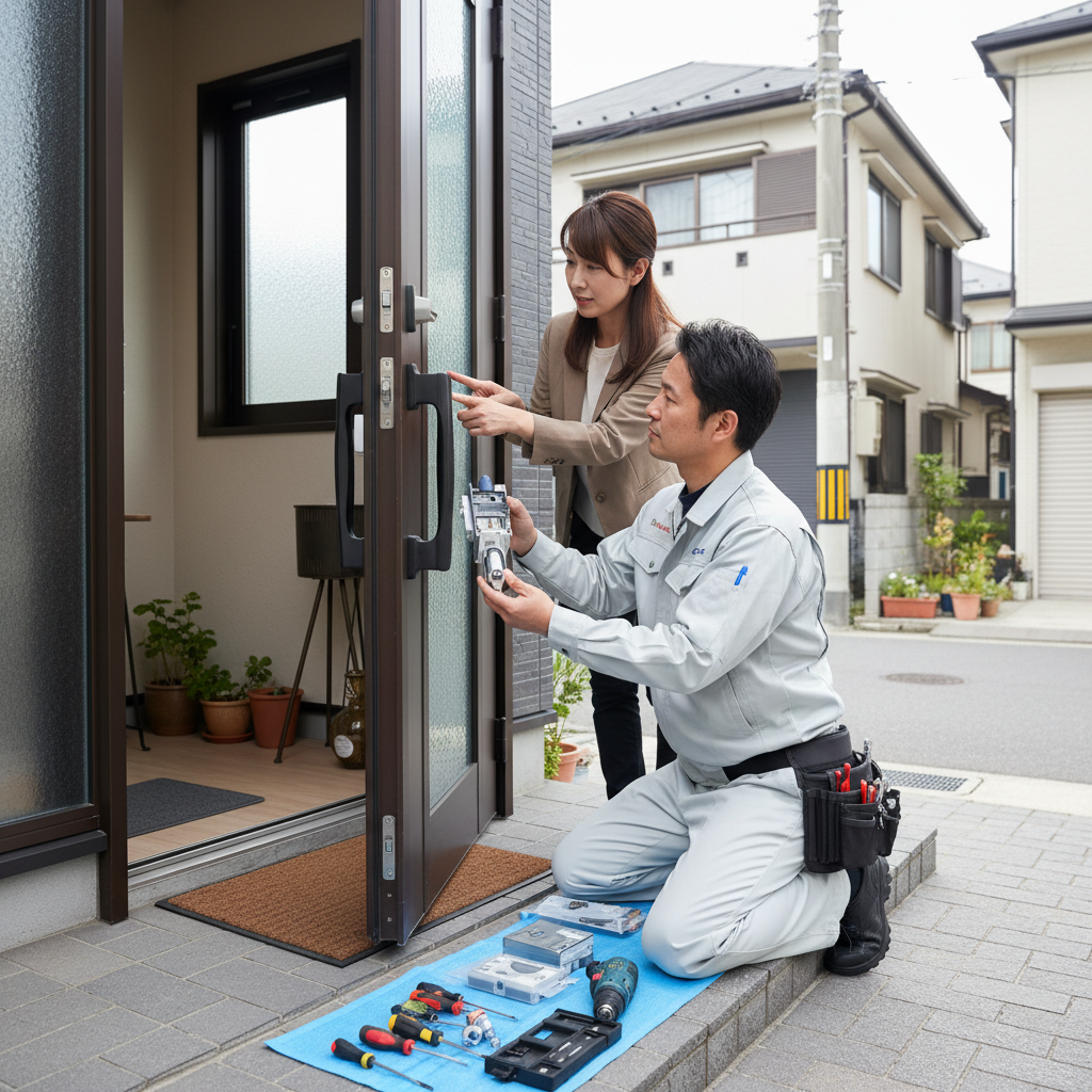 板橋区相生町でドアクローザー修理・交換！原因と最適な対処法