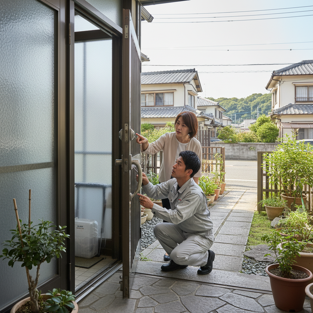 板橋区大谷口上町でドアクローザー修理・交換が必要な理由と症状