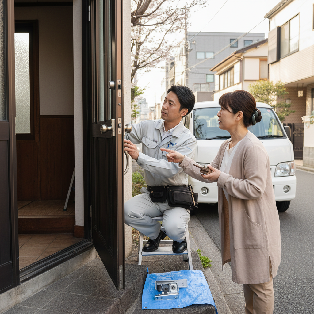板橋区坂下でドアクローザー修理・交換が必要な理由と原因