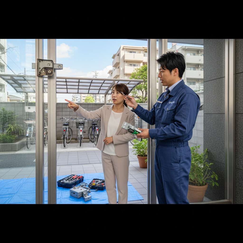 中央区豊海町 ドアクローザー交換：知っておくべき原因と対策