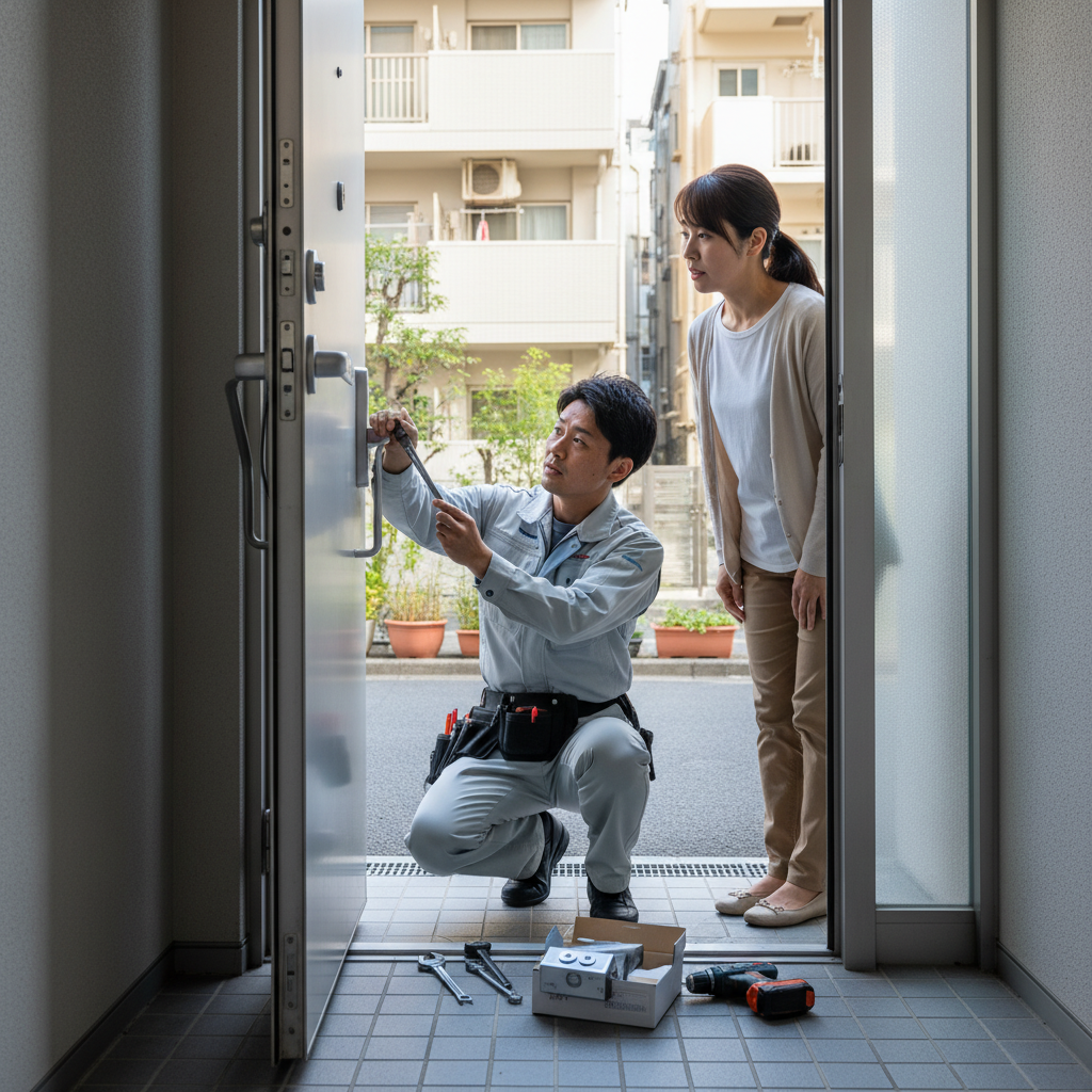 中央区 湊で多いドアクローザー交換の理由と対策