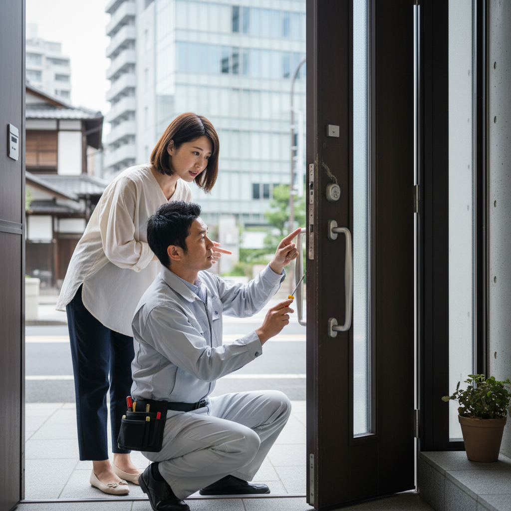 中央区明石町でドアクローザー修理・交換が必要な理由