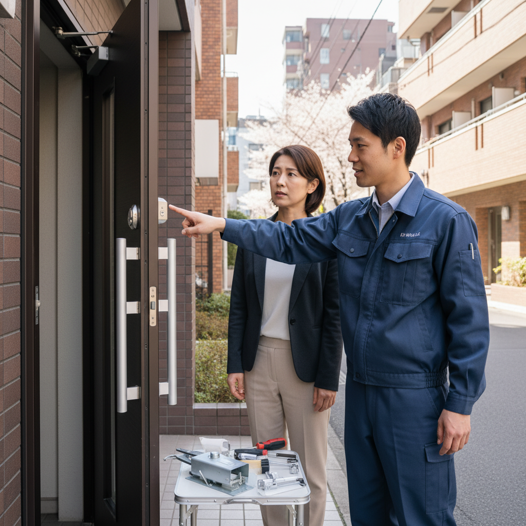 中央区東日本橋でドアクローザー修理・交換が必要な理由