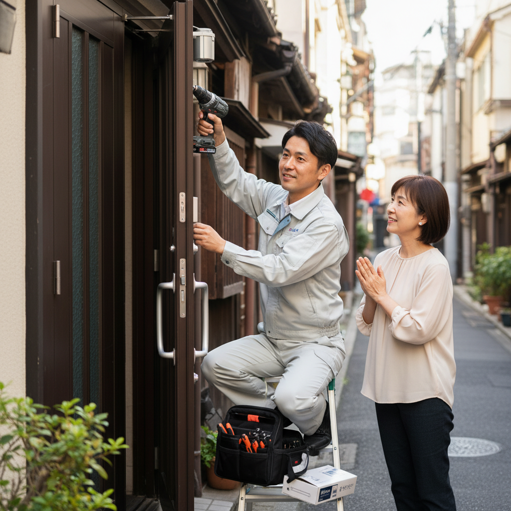 中央区小伝馬町でドアクローザー修理・交換!迅速な対応が可能な業者とは