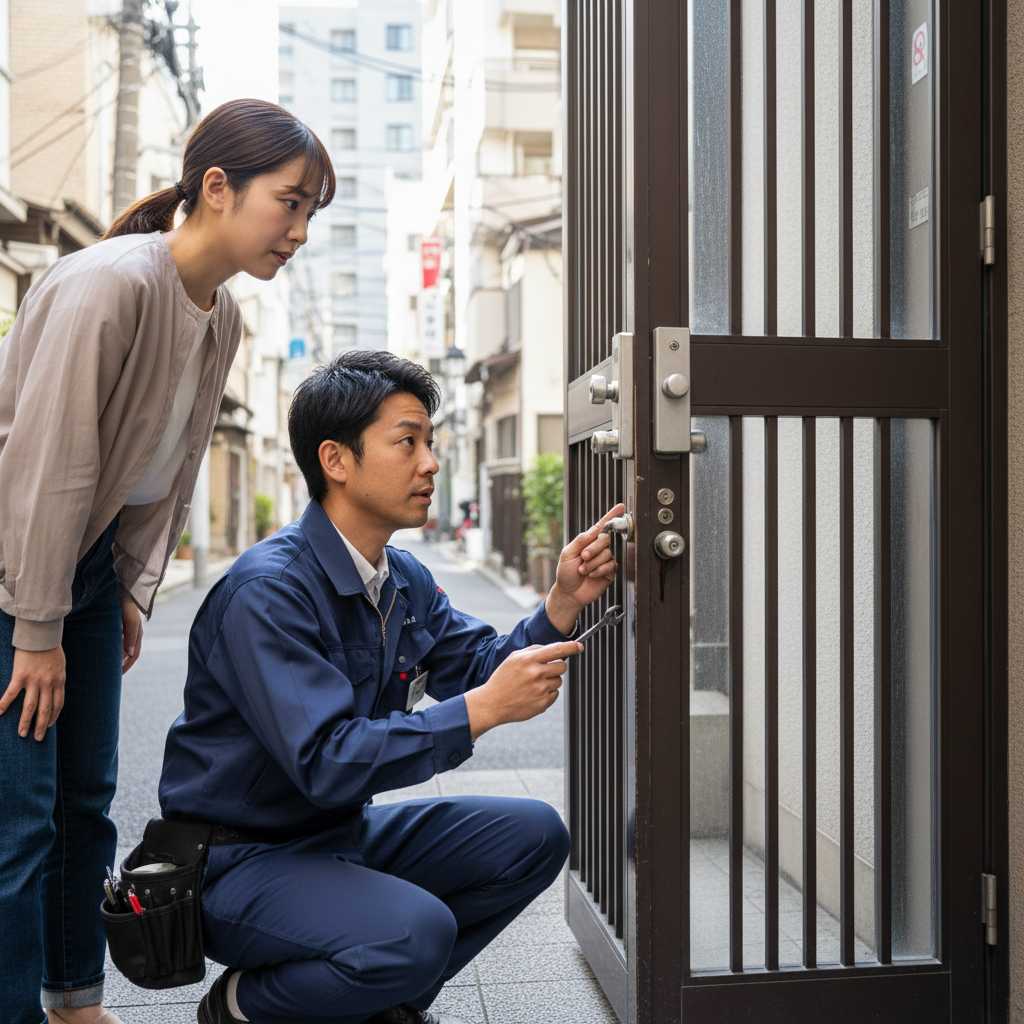中央区茅場町でドアクローザー修理・交換が必要な理由とサイン