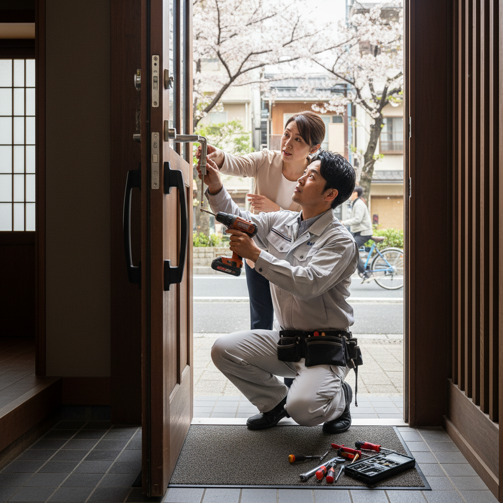中央区箱崎町でドアクローザー修理・交換が必要な理由と症状