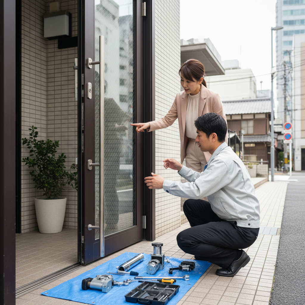 中央区八重洲のドアクローザー交換｜原因と放置のリスク